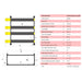 Amgo 409-DPX 9,000 lb Double Parking 4 Post Lift - Mechanic Super Store