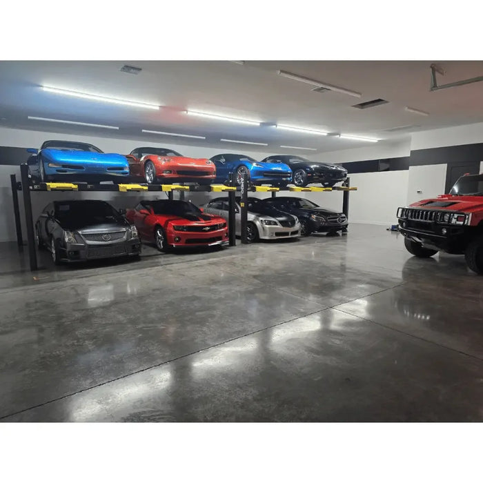 Amgo 409-DP 9,000 Lb Double Parking 4 Post Car Lift - Mechanic Super Store