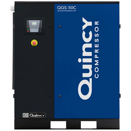 Quincy 4152016900 50HP gal vertical single-stage electric air compressor
