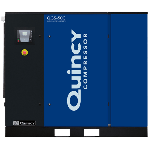 Quincy 4152016908 50HP gal vertical single-stage electric air compressor