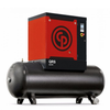 CHICAGO PNEUMATIC QRS10HP-150 10 HP 150 PSI 132 GALLON ROTARY SCREW AIR COMPRESSOR
