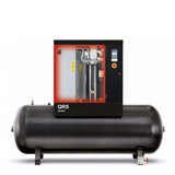 CHICAGO PNEUMATIC 15 HP ROTARY SCREW AIR COMPRESSOR 54.9 CFM @ 125 PSI, 132 GALLON TANK 208-230/460-VOLT, 3-PHASE | QRS 15 HP TM