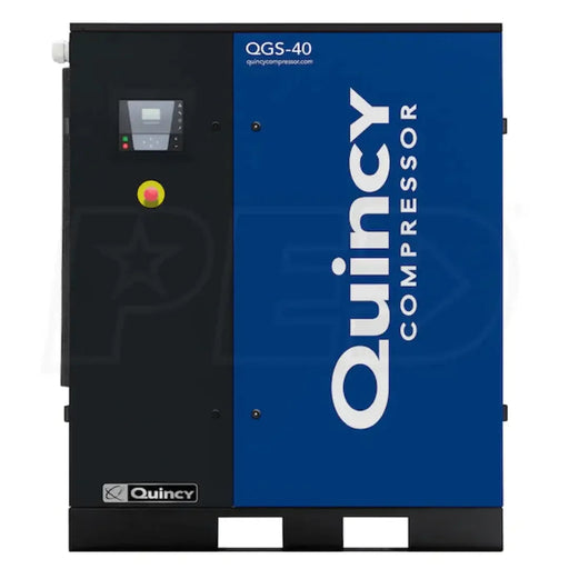 Quincy 4152028080 40HP gal vertical single-stage electric air compressor