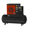 Chicago Pneumatic QRS 5 TMD-3 5HP 60gal horizontal single-stage electric air compressor