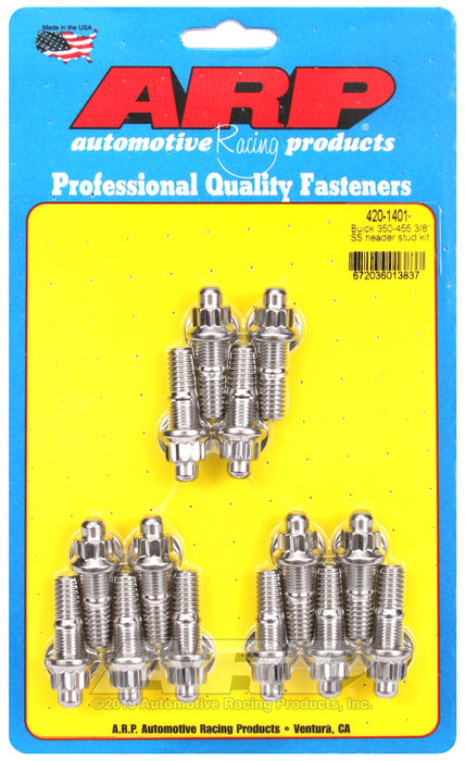ARP Buick 350-455 3/8" SS header stud kit