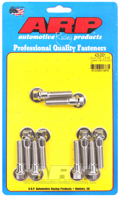 ARP Buick 3.8L V-6 SS intake manifold bolt kit