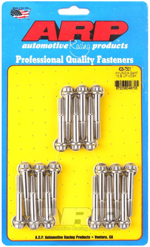 ARP Hyundia G4KF 2L '10 & up valve cover bolt kit