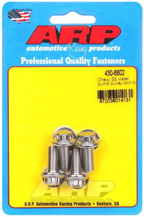 ARP Chevy SS water pump pulley bolt kit