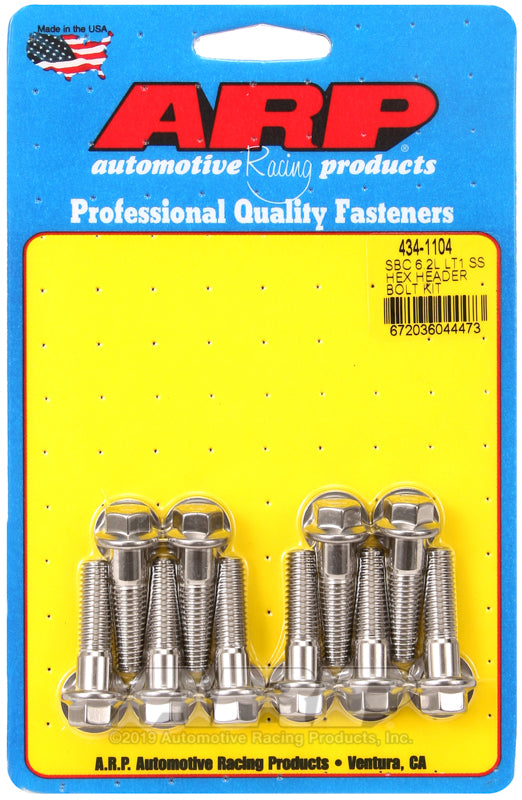 ARP SBC LT1 6.2L SS hex header bolt kit