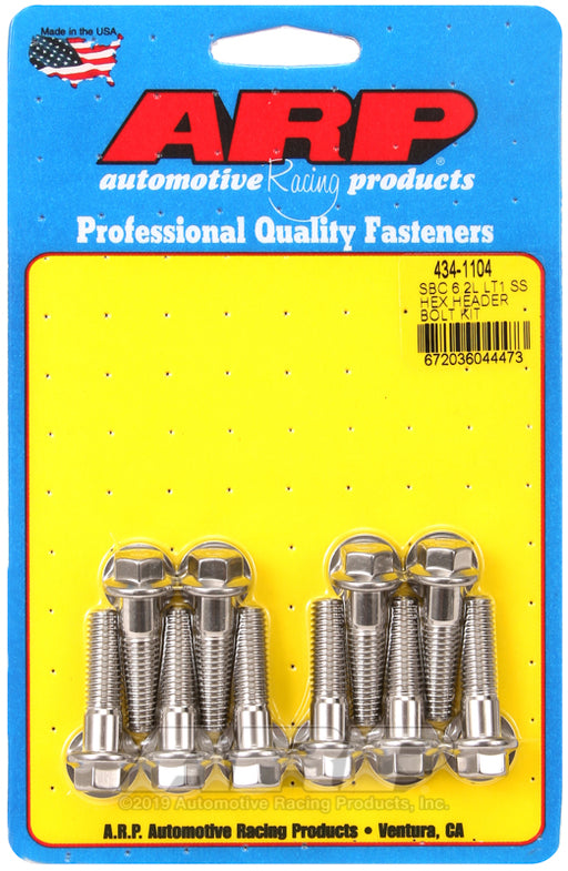ARP SBC LT1 6.2L SS hex header bolt kit