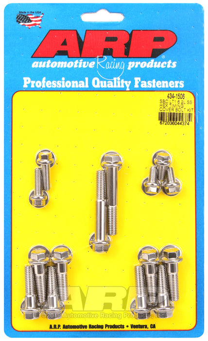 ARP SBC LT1 6.2L SS hex timing cover bolt kit