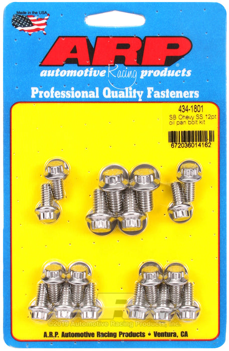 ARP SB Chevy SS 12pt oil pan bolt kit