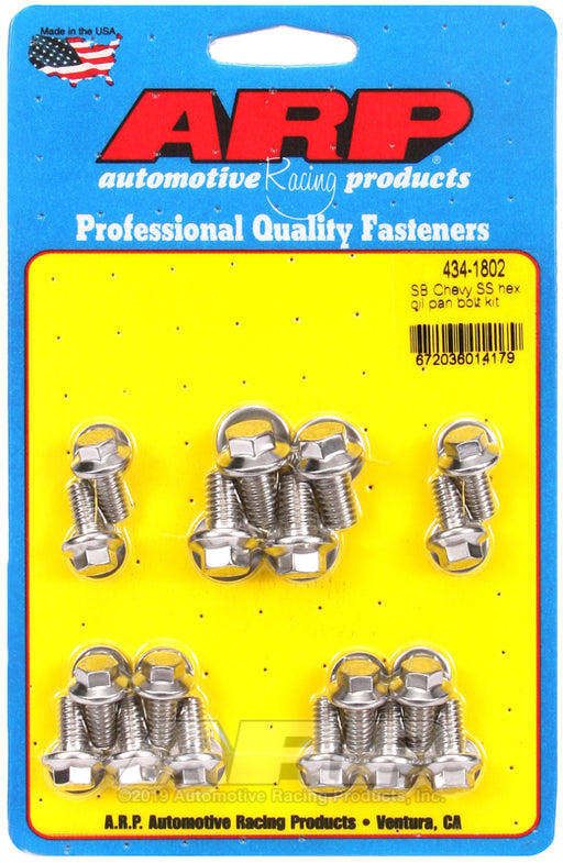 ARP SB Chevy SS hex oil pan bolt kit