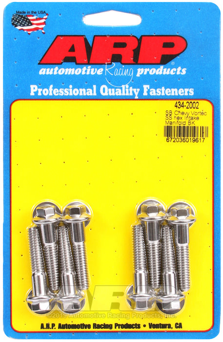 ARP SB Chevy Vortec SS hex intake manifold bolt kit