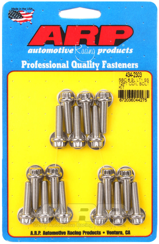 ARP SB Chevy 6.2L LT1 SS 12pt coil bolt kit
