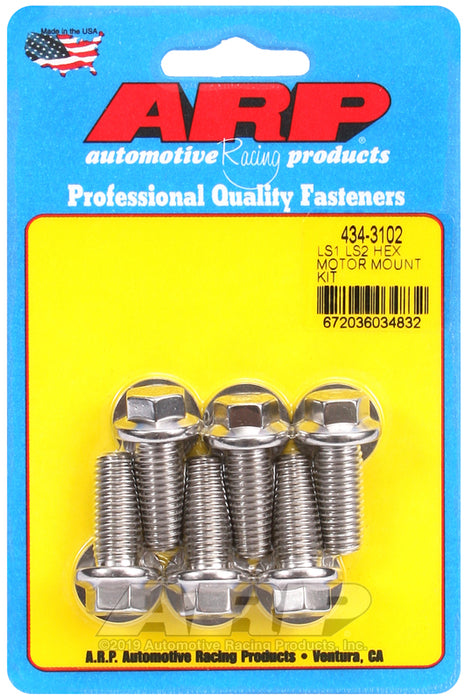 ARP LS1 LS2 SS hex motor mount bolt kit