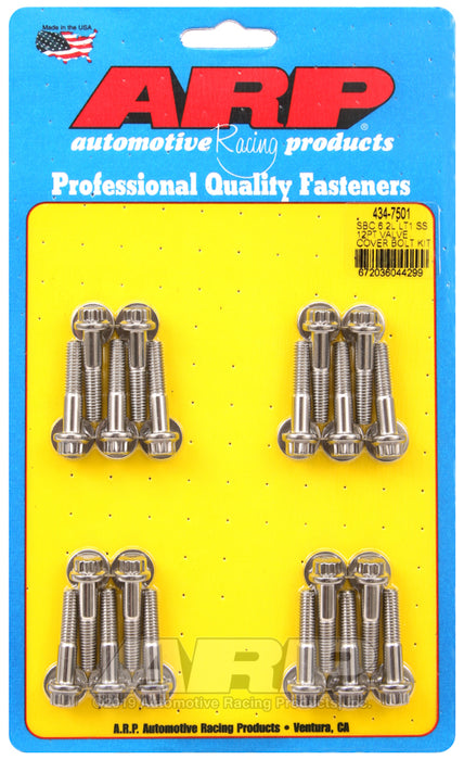 ARP SB Chevy 6.2L LT1 SS 12pt valve cover bolt kit
