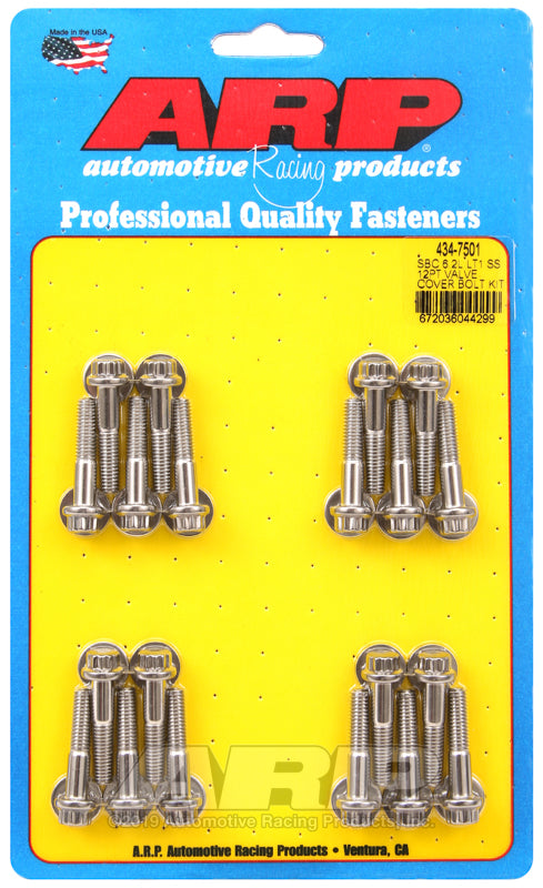 ARP SB Chevy 6.2L LT1 SS 12pt valve cover bolt kit