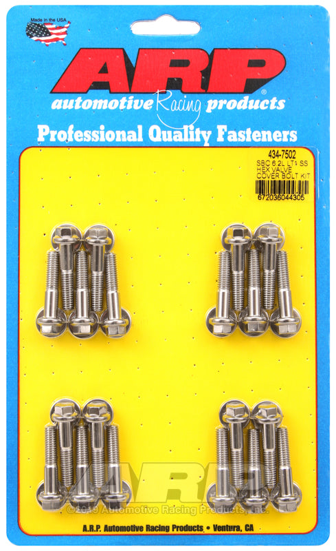 ARP SB Chevy 6.2L LT1 SS hex valve cover bolt kit