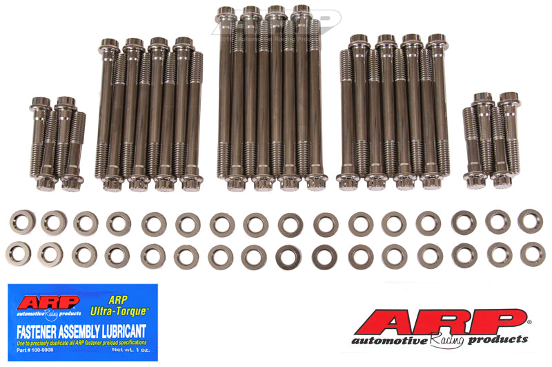 ARP BBC W/Dart-Chevy 12pt SS head bolt kit