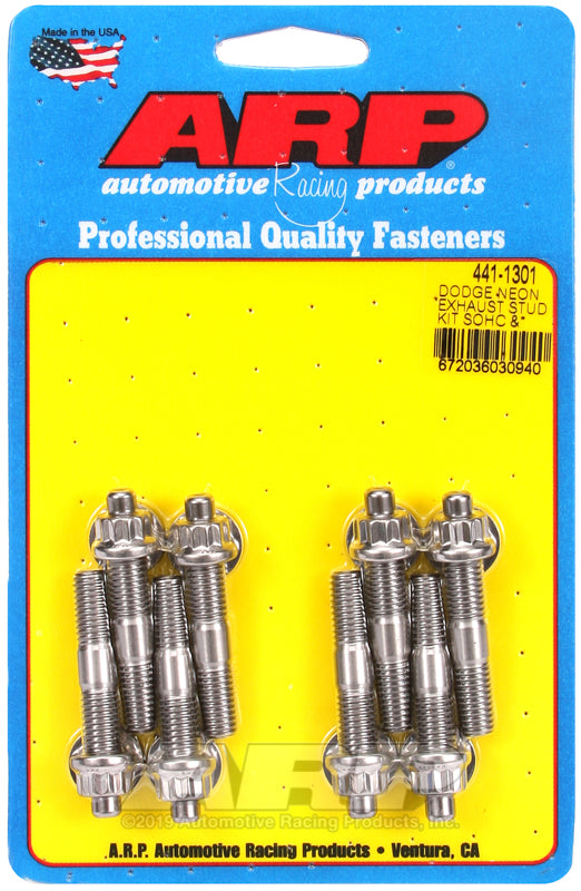 ARP Dodge Neon SOHC/DOHC exhaust stud kit