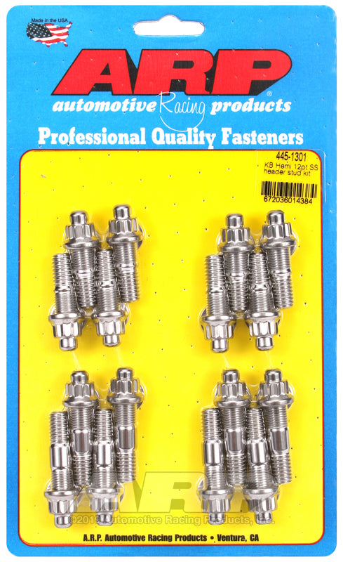 ARP KB Hemi SS 12pt header stud kit