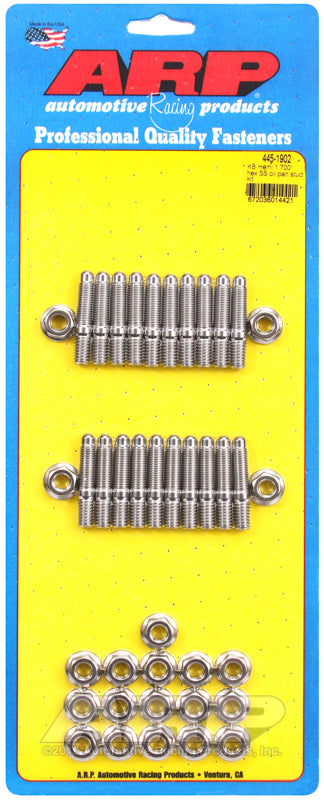 ARP KB Hemi 1.700" SS hex oil pan stud kit
