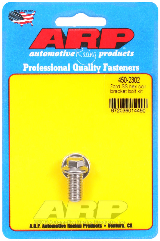 ARP Ford SS hex coil bracket bolt kit