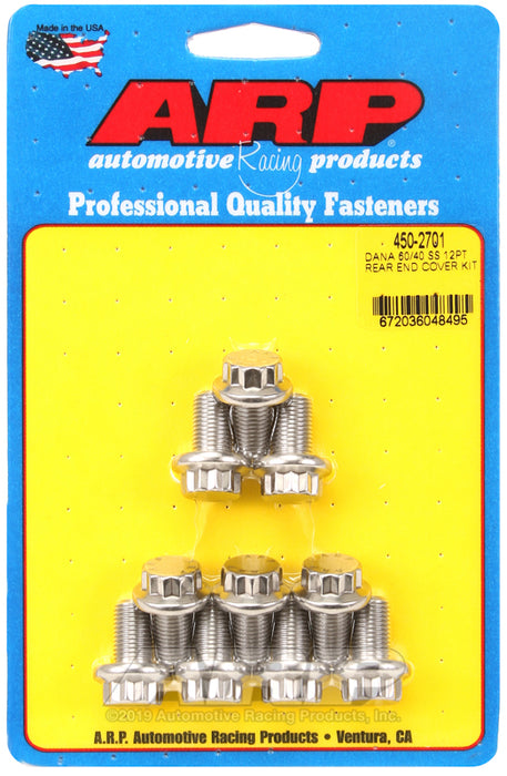 ARP Ford Dana 60/40 SS 12pt rear end cover bolt kit