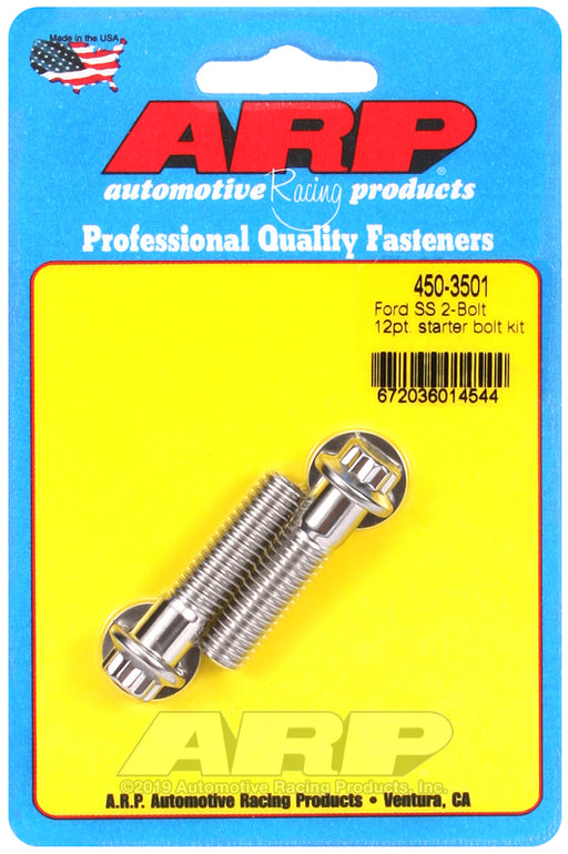 ARP Ford SS 2-bolt 12pt starter bolt kit