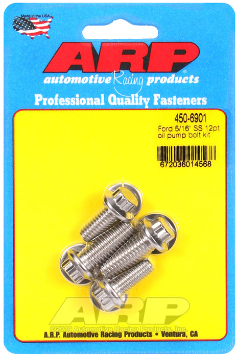 ARP Ford SS 5/16" 12pt oil pump bolt kit