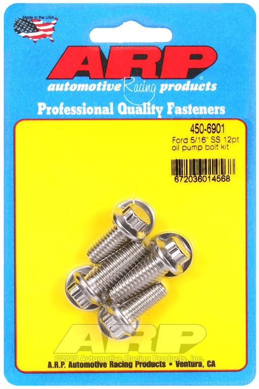ARP Ford SS 5/16" 12pt oil pump bolt kit