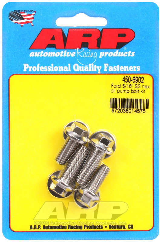 ARP Ford SS 5/16" hex oil pump bolt kit