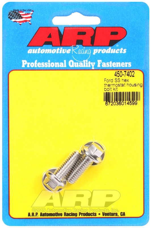 ARP Ford SS hex thermostat housing bolt kit