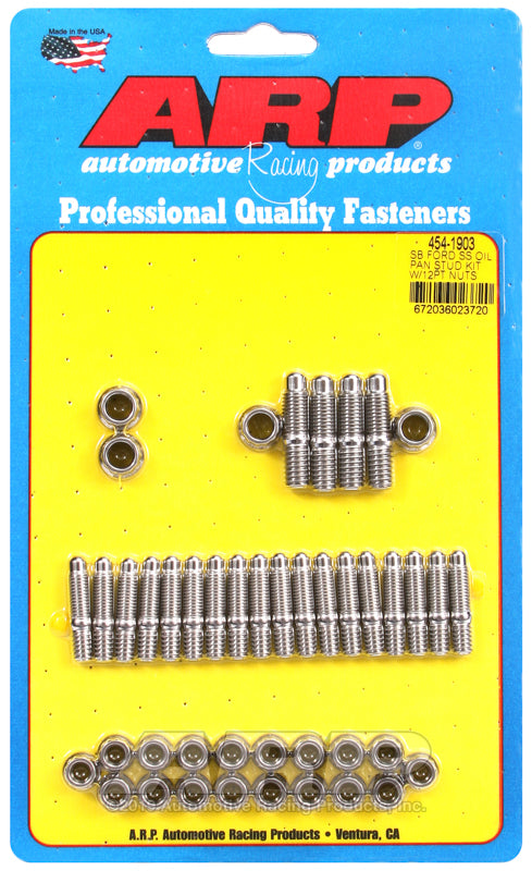 ARP SB Ford SS 12pt oil pan stud kit
