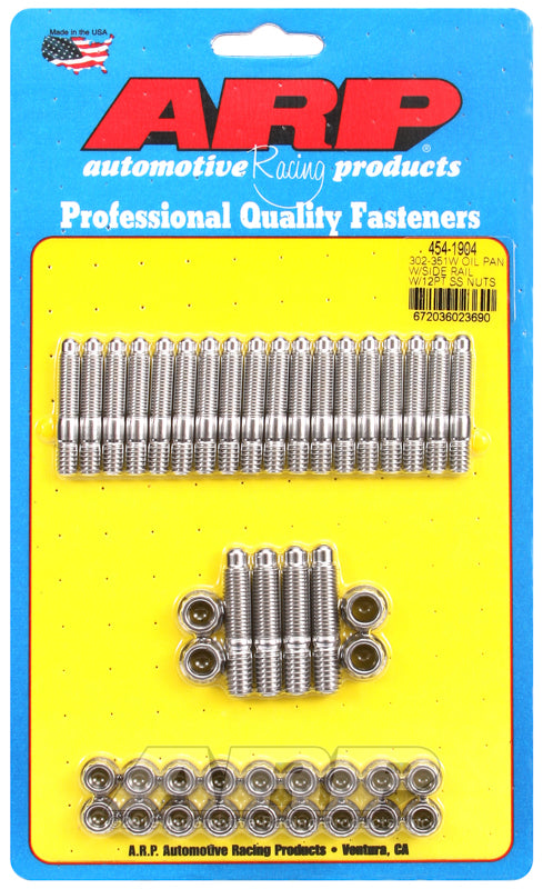 ARP Ford 302/351W oil pan stud kit, w/side rail