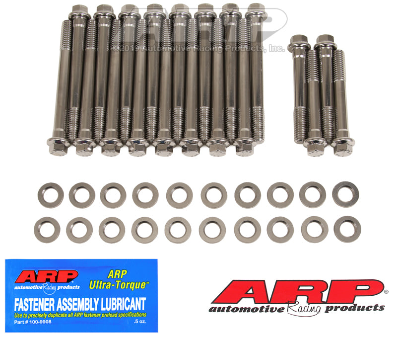 ARP Oldsmobile 350-455 7/16" SS hex head bolt kit