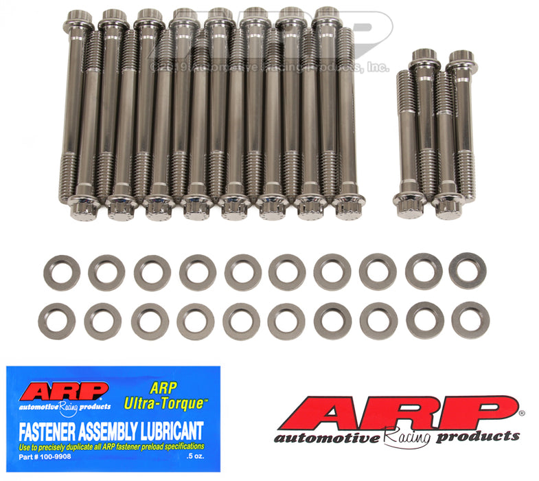 ARP Oldsmobile 350-455 7/15" SS 12pt head bolt kit