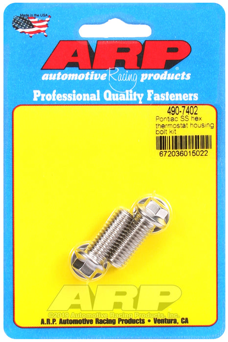 ARP Pontiac SS hex thermostat housing bolt kit