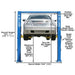 Atlas Commercial Grade Extra Tall 10,000lb 2 Post Lift - Mechanic Super Store