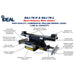 iDeal RAJ-7K-L 7,000 lb Capacity Rolling Air Jack - Mechanic Super Store