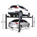 Atlas APEX8 ALI Certified Hobbyist 8,000 lb. 4 Post Lift - Mechanic Super Store
