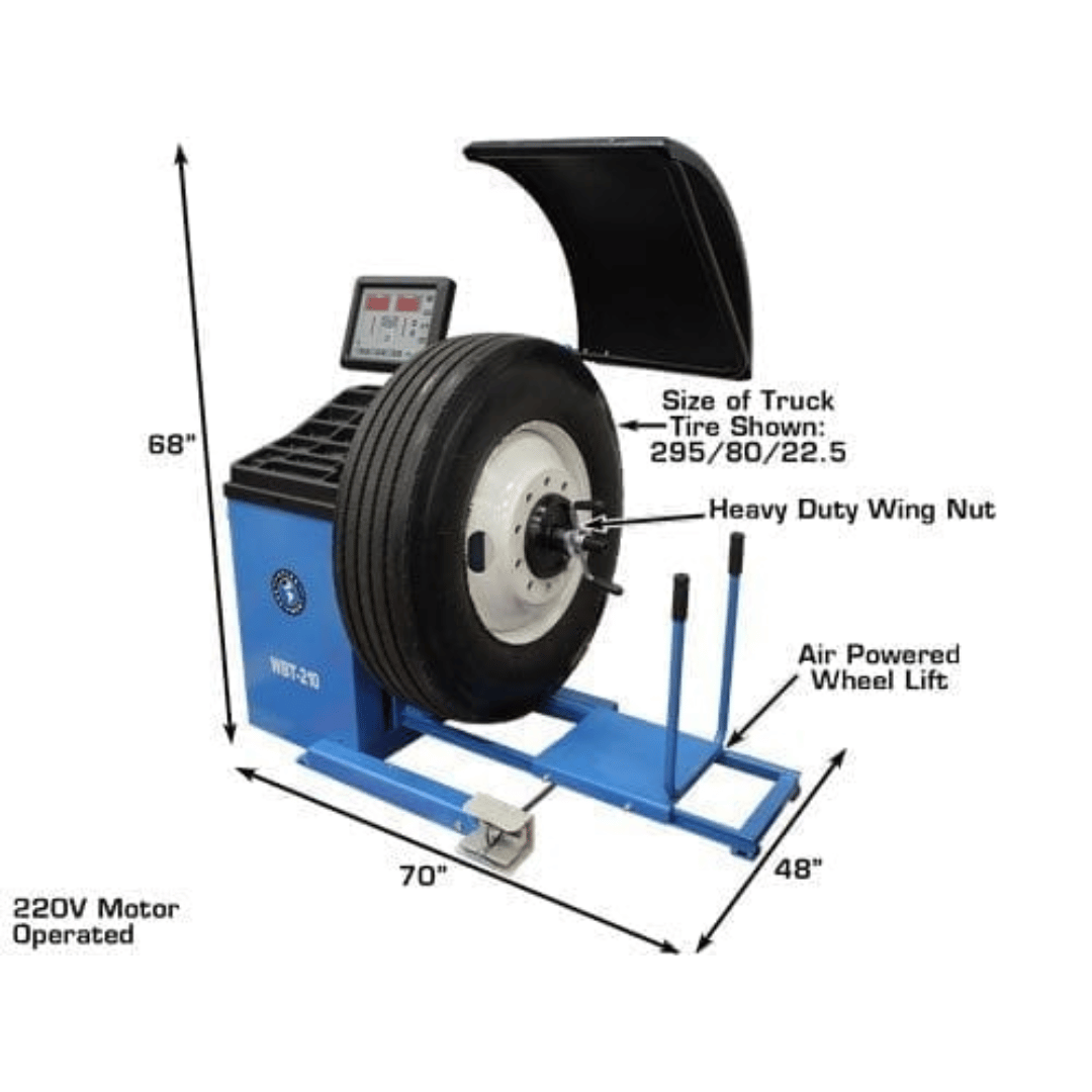 Atlas TTC301 Tire Changer + WBT-210 Wheel Balancer Combo Package