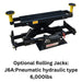 Amgo PRO-12SX 12,000 lb. 4 Post Lift Truck Service Combo - Mechanic Super Store