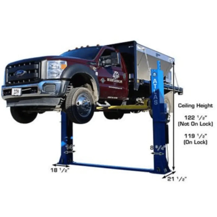 Atlas BP12000X Commercial Grade Baseplate 12,000 lb. Capacity 2 Post Lift - Mechanic Super Store