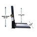 Tuxedo SC-2K 2,000 lb Single Column Lawnmower Storage Lift - 110V Duro Included - Mechanic Super Store