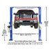 Atlas PRO-9D 9,000 lb 2 Post Overhead Lift - Mechanic Super Store