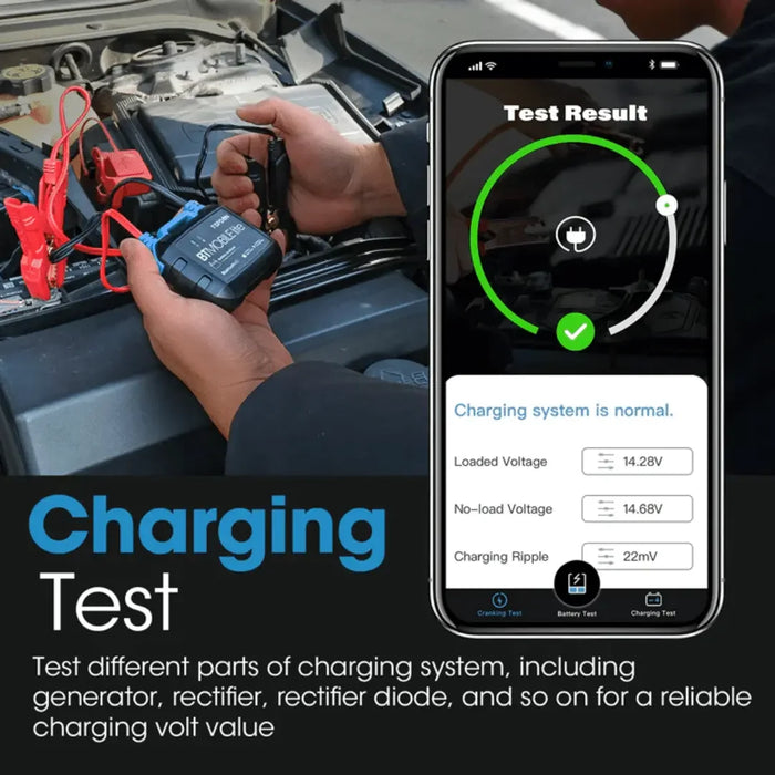 Topdon USA BTMobile Lite 12V Wireless Battery & System Tester - Mechanic Super Store
