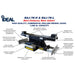 iDeal RAJ-7K-H Rolling Air Jack 7,000 lb. Capacity - On The Rail - Air Bag - High Mount - Mechanic Super Store