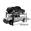 Atlas Garage PRO8000EXT-L 4 Post Lift + RJ35 Sliding Jacks Combo